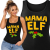 TANK TOP DAMSKI ŚWIĄTECZNY MAMA ELF